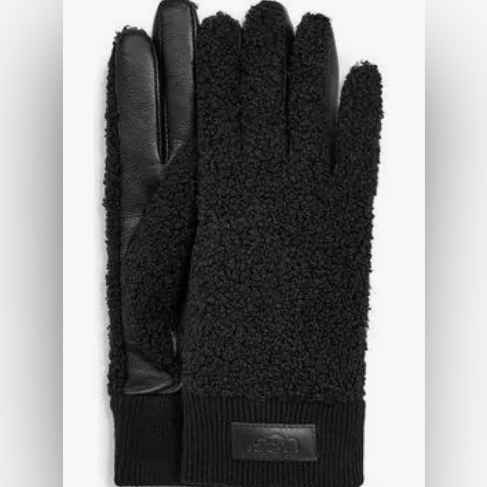 Ugg Touch Screen Compatible Gloves In Black Size S - image 2